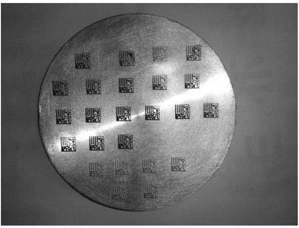 Aluminum alloy corrosion resistance two-dimensional code marking method based on laser cladding
