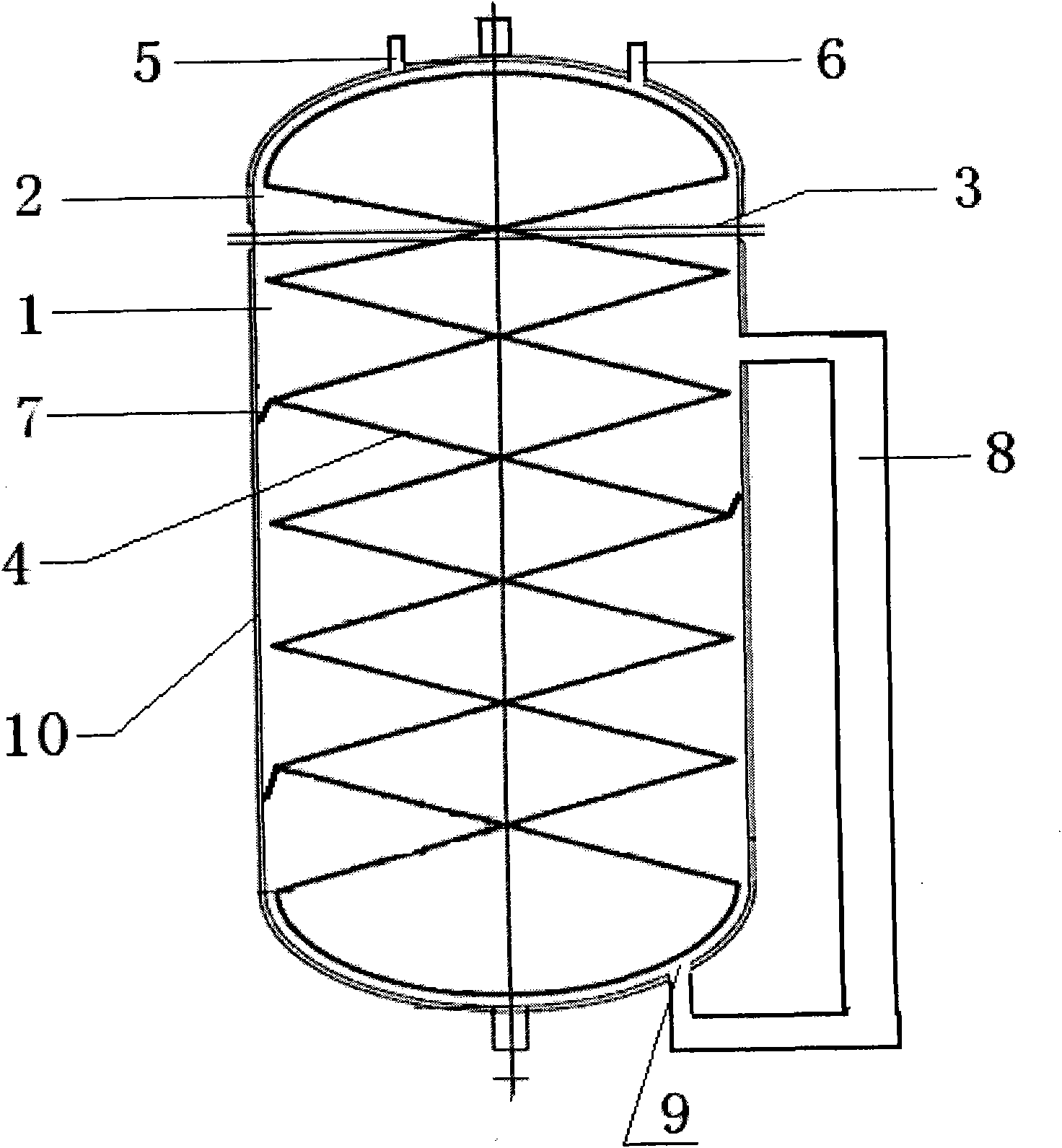 Polyacrylonitrile precursor and polymerization reaction kettle serving as production equipment thereof