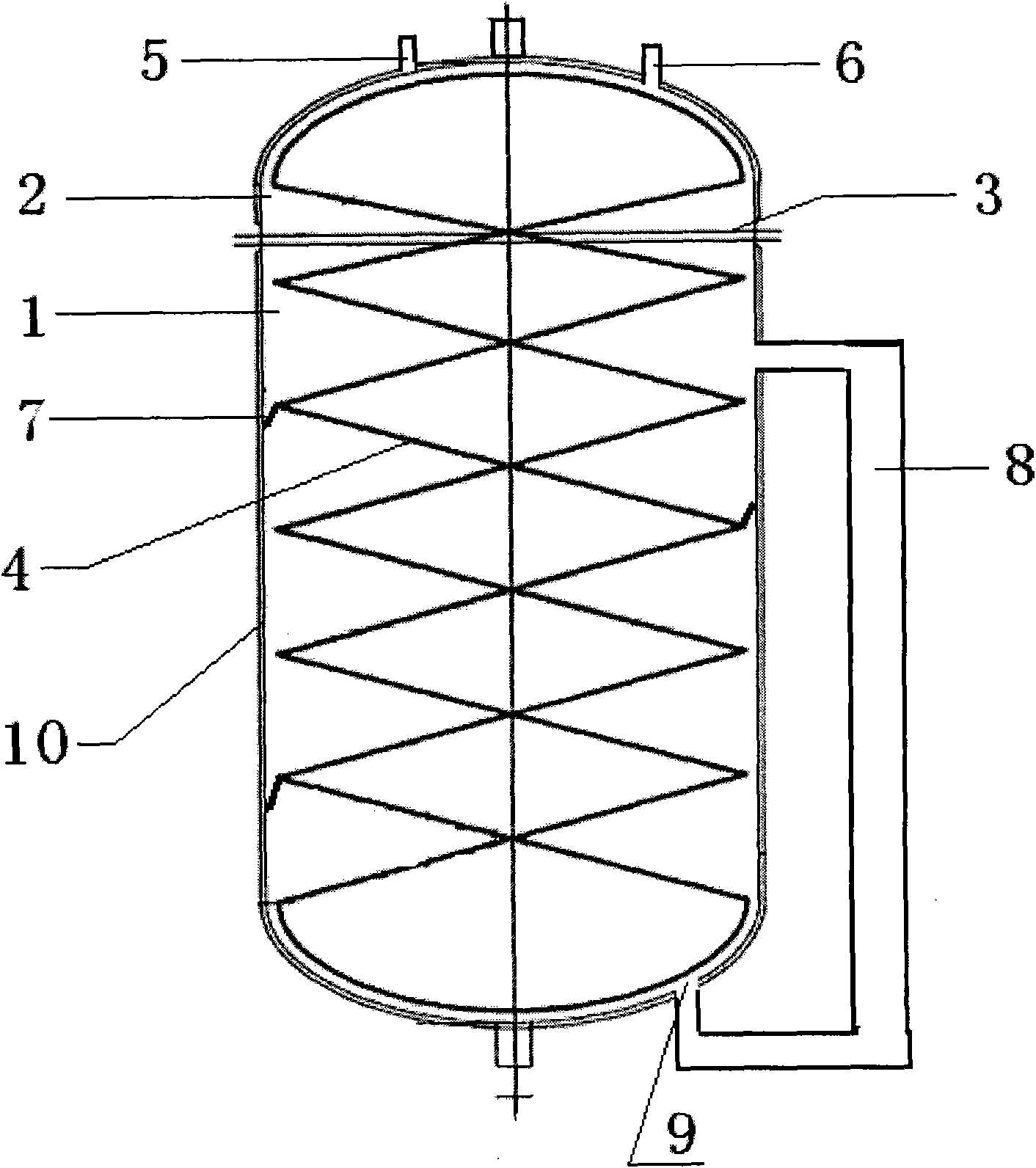 Polyacrylonitrile precursor and polymerization reaction kettle serving as production equipment thereof