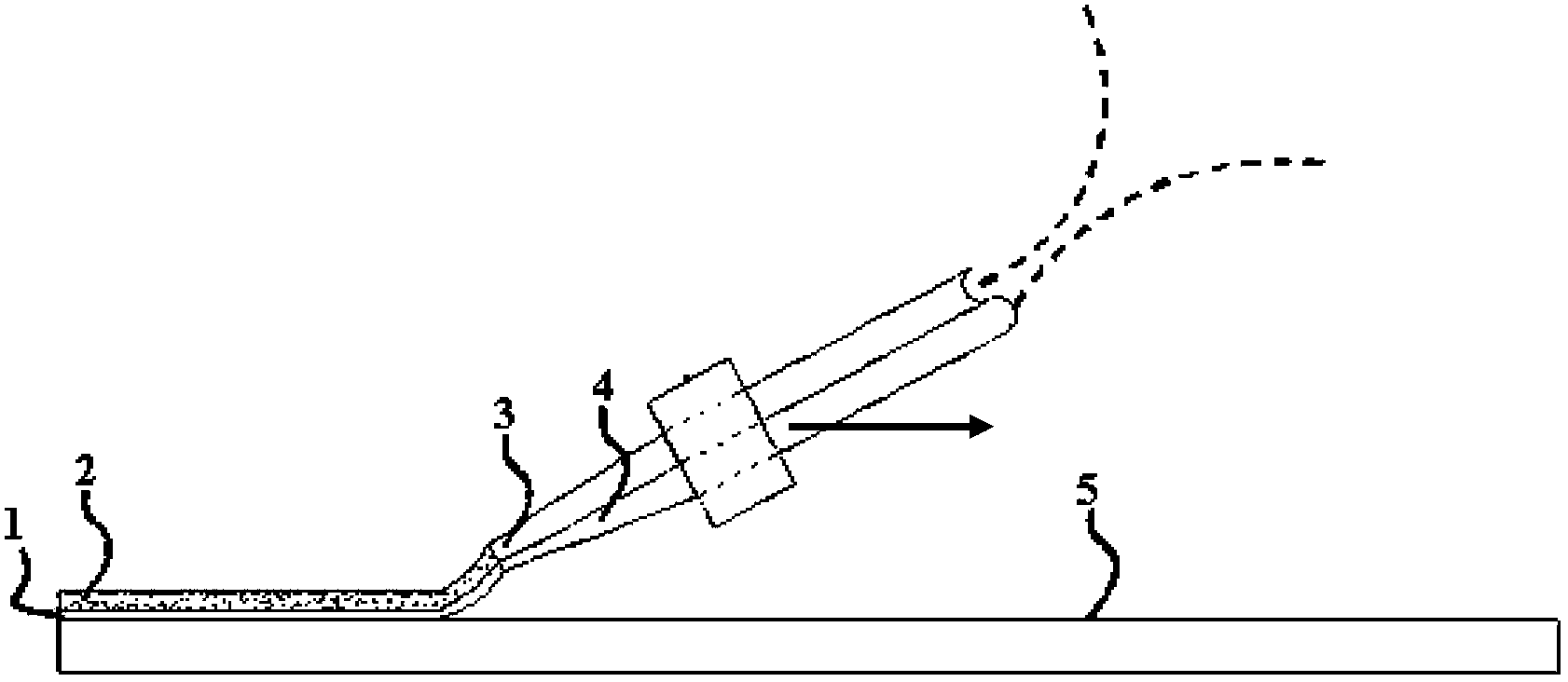 Process for preparing cathode grid line of solar cell