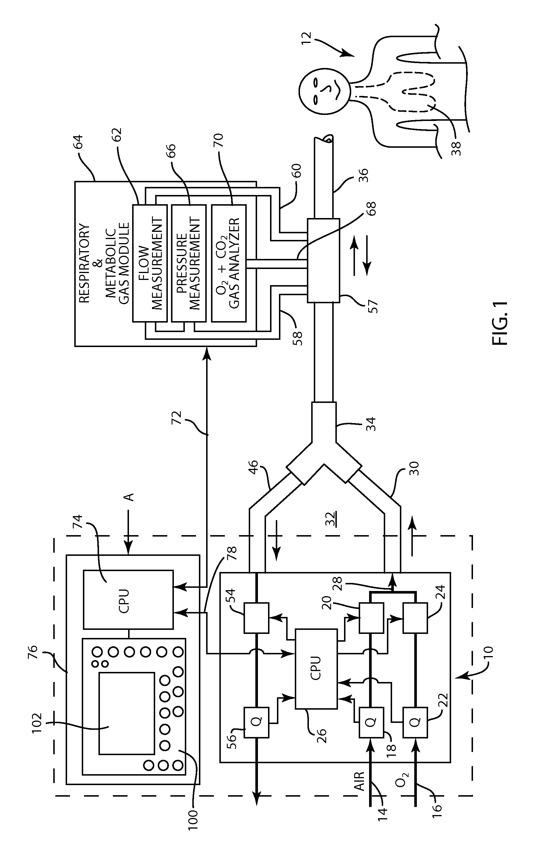 Apparatus and Method for Identifying FRC and PEEP Characteristics