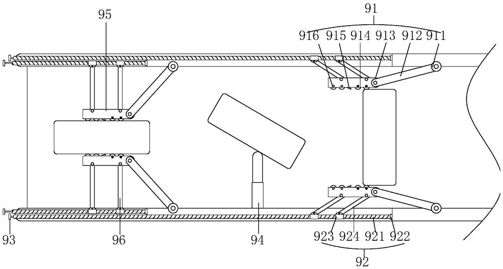 An environment-friendly heating and drying device for composite wood floor gluing