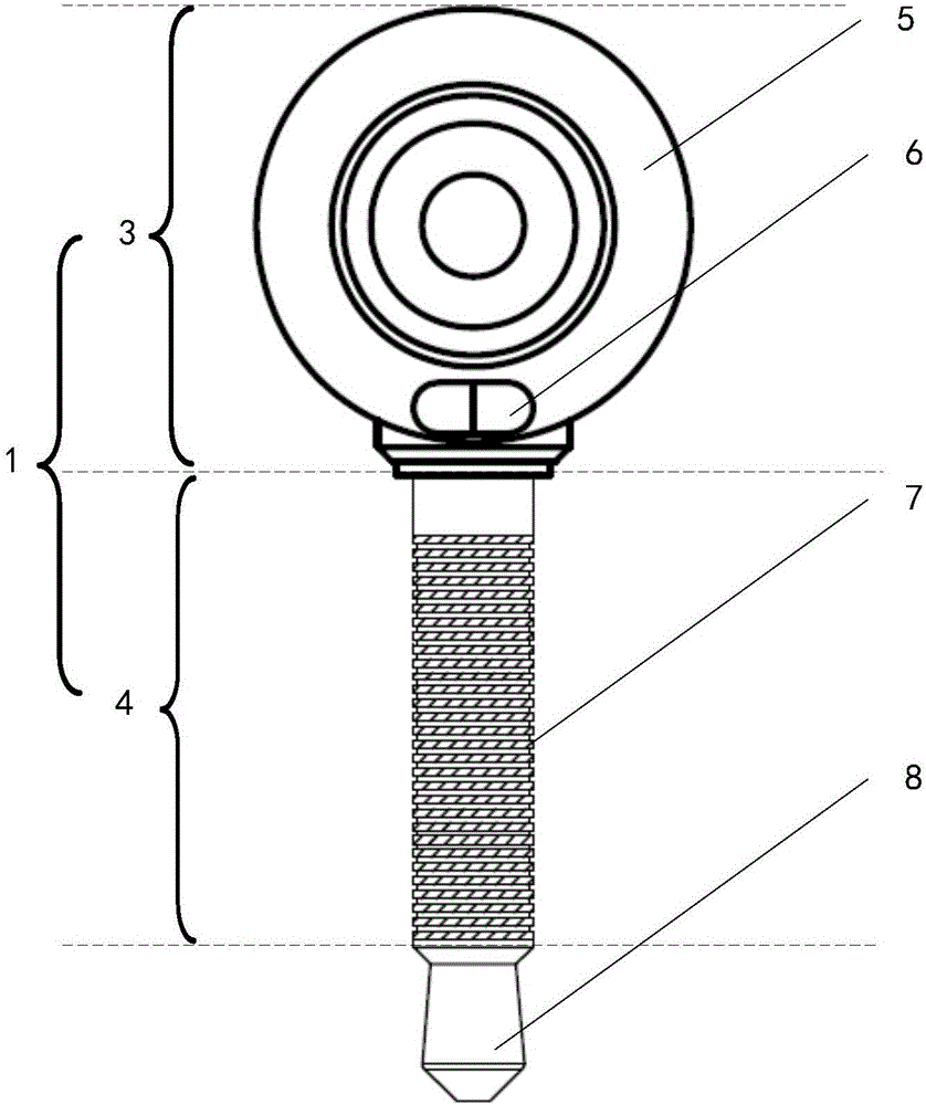 External pick-up head and external pick-up head interface