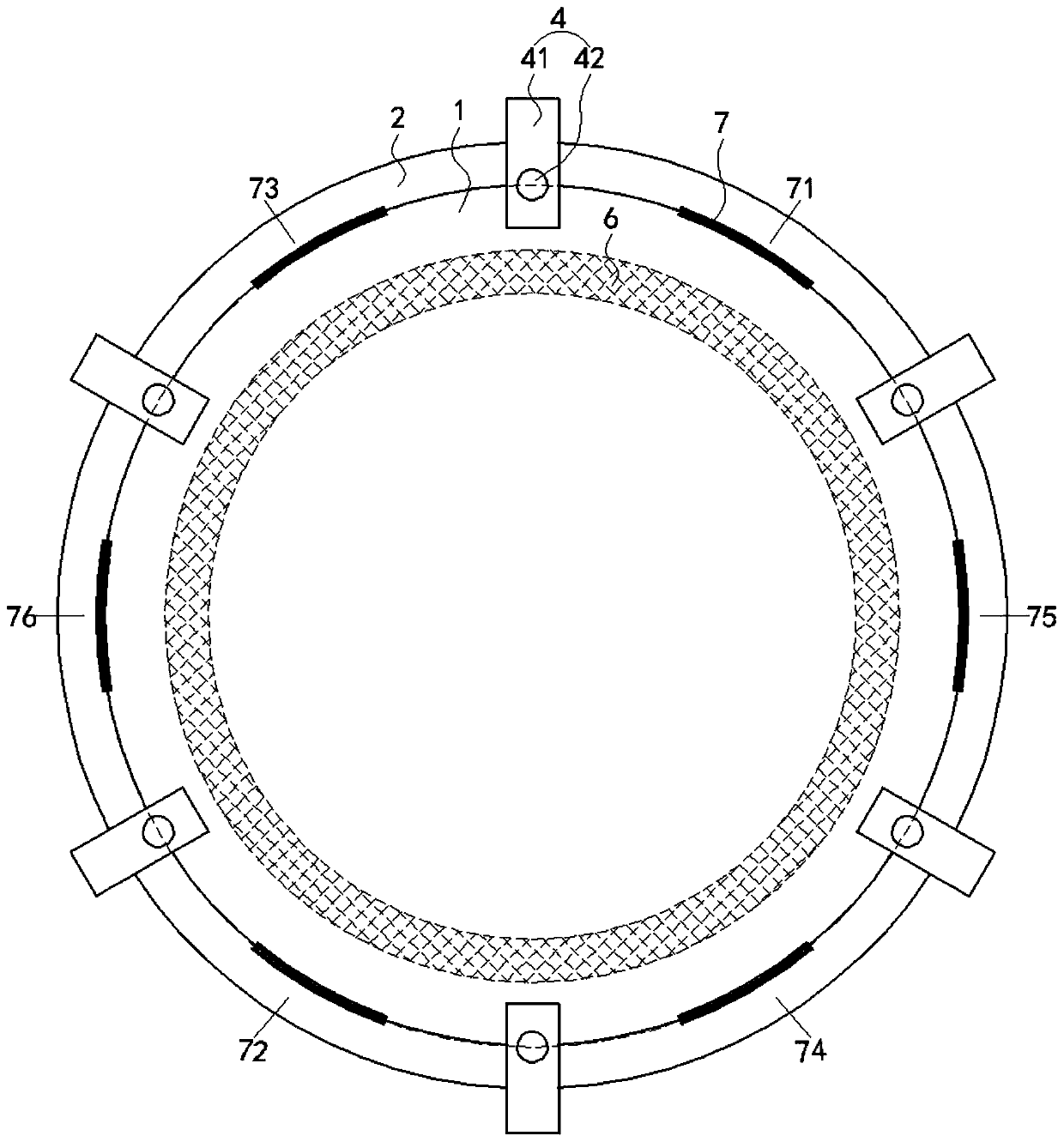Method for welding large-size thin-walled beryllium piece and aluminum alloy ring