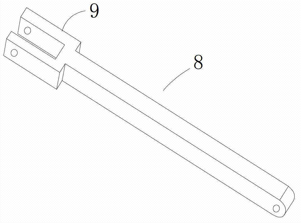 Improved structure of laparoscopic surgery instrument handle