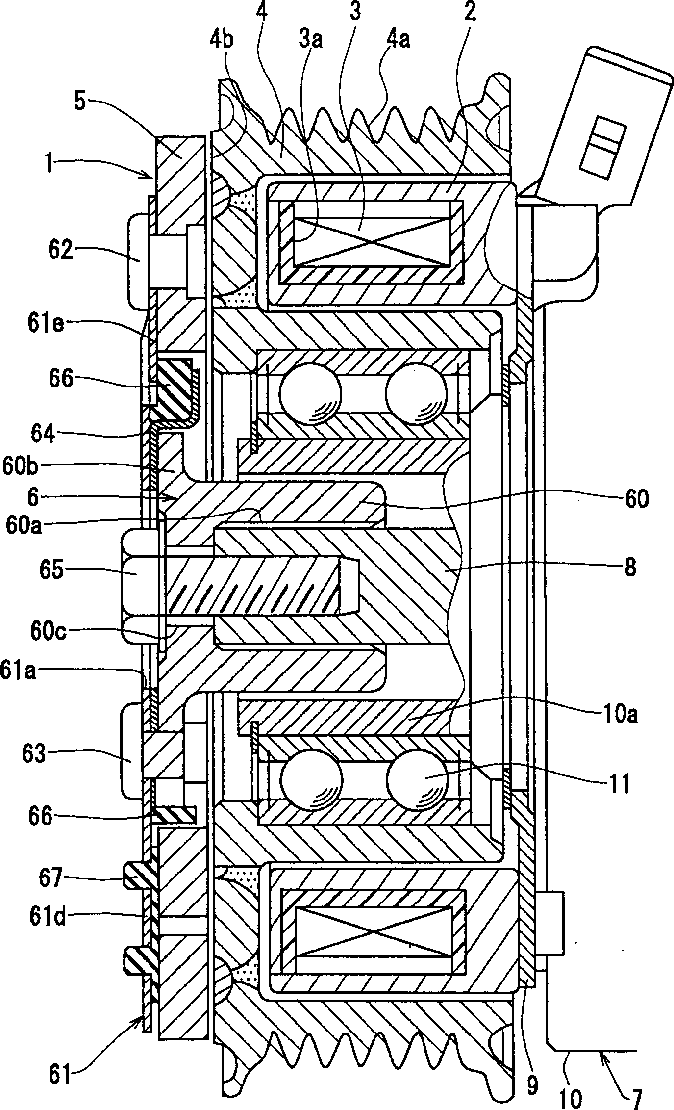 Electronmagnetic clutch