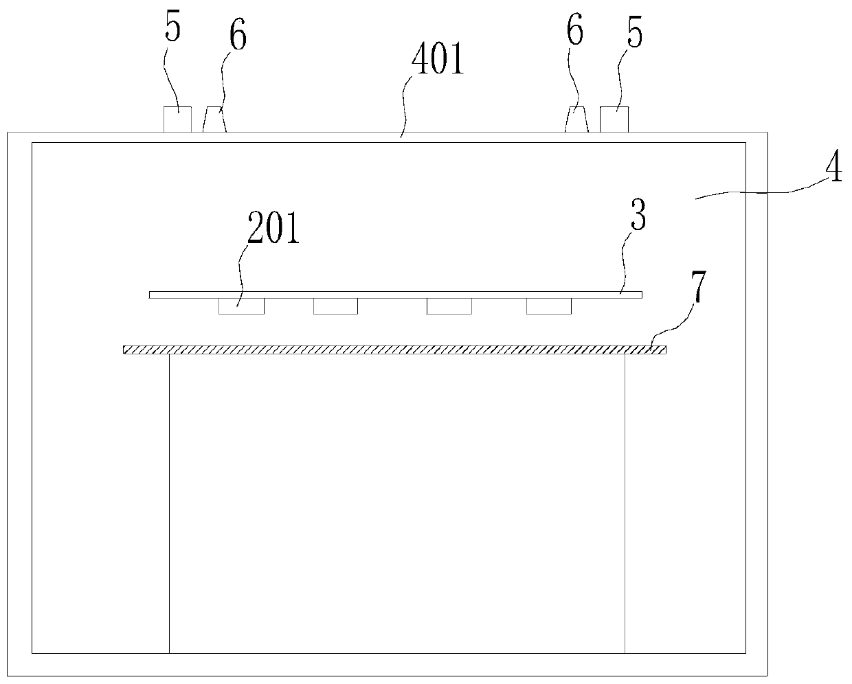 Detection jig and method for correcting scanning sensor of dry etching machine