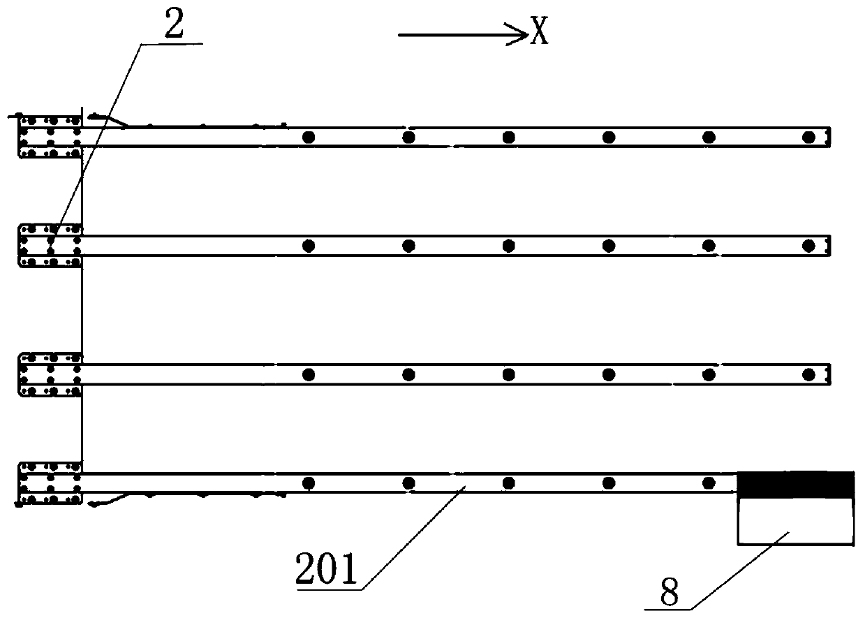 Detection jig and method for correcting scanning sensor of dry etching machine