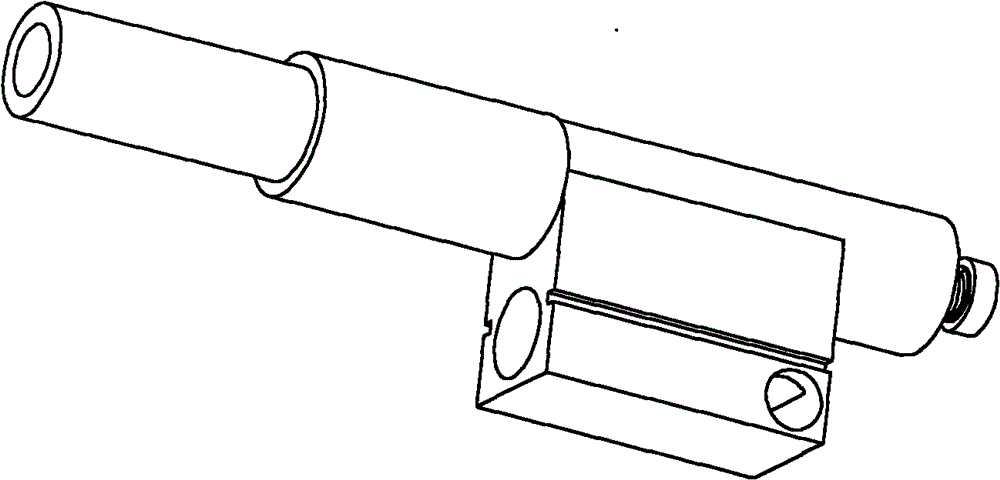 Gun for laser stimulation shooting training