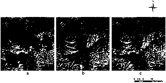 Synthetic image construction method based on Landsat long-time sequence