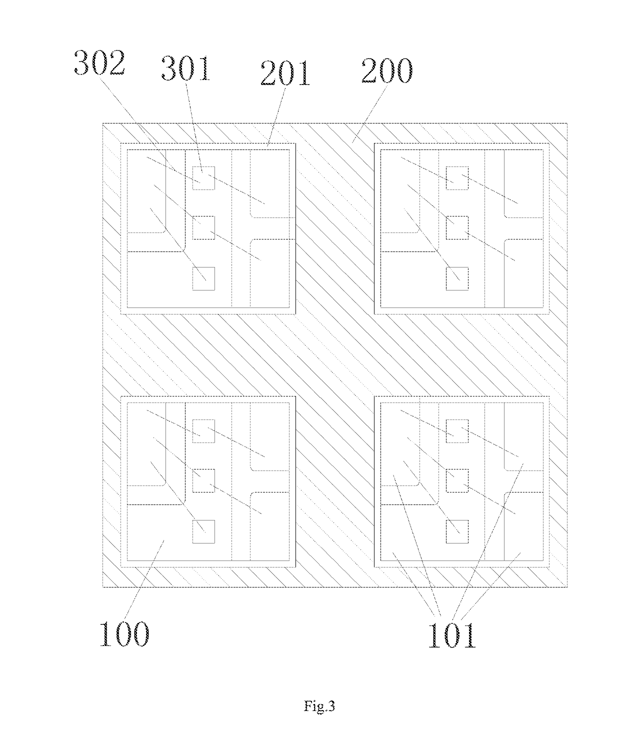 QFN Surface-Mounted RGB LED Packaging Module and Preparing Method Thereof