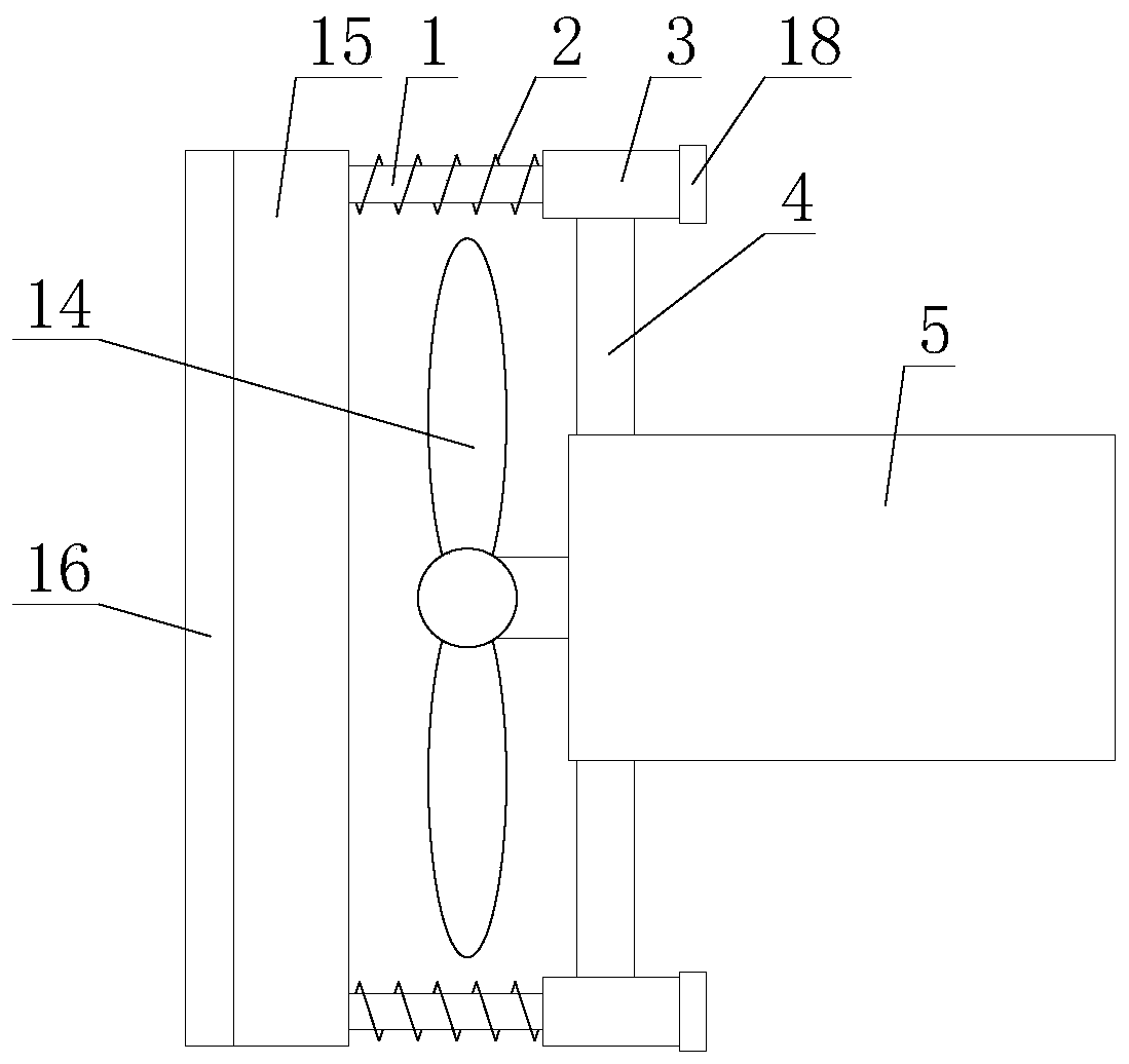 Wind-driven generator with protection function and long service life