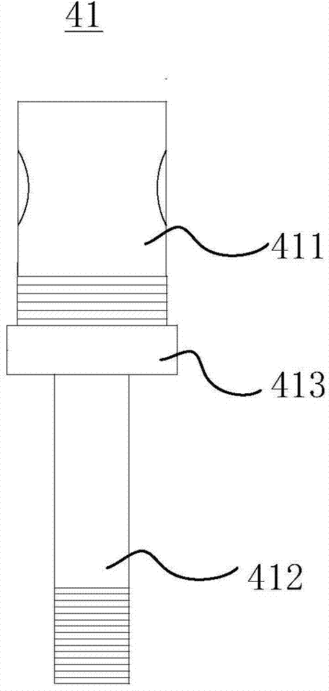 Rod piece load holding testing device