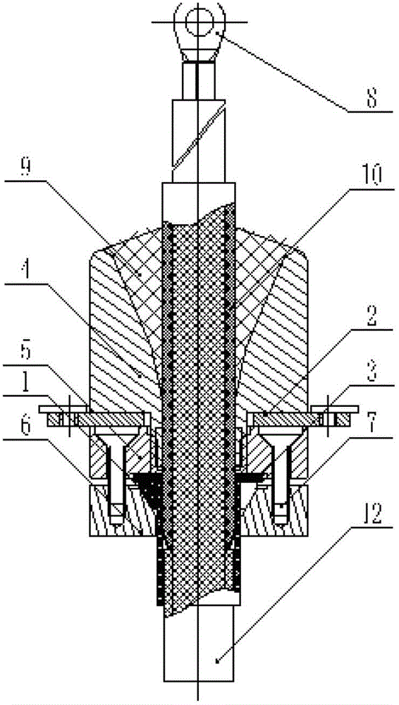 A high-voltage coaxial cable connector and its manufacturing method