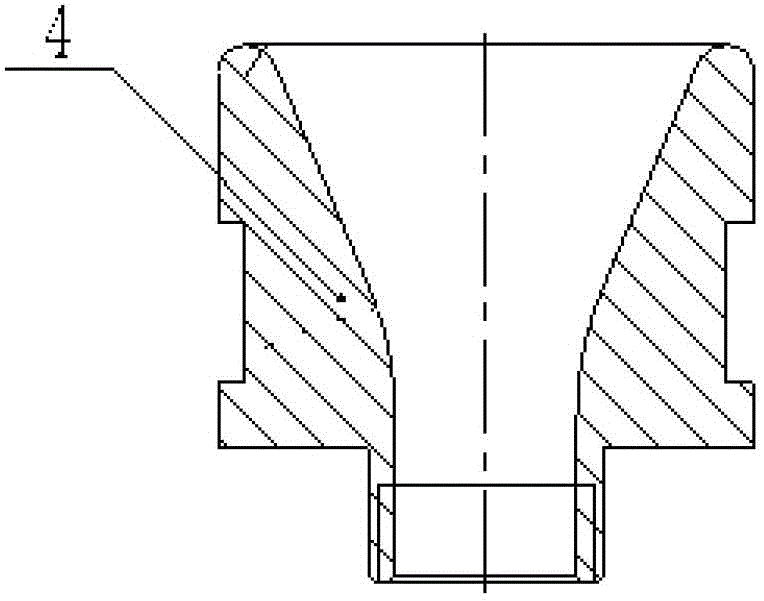 A high-voltage coaxial cable connector and its manufacturing method