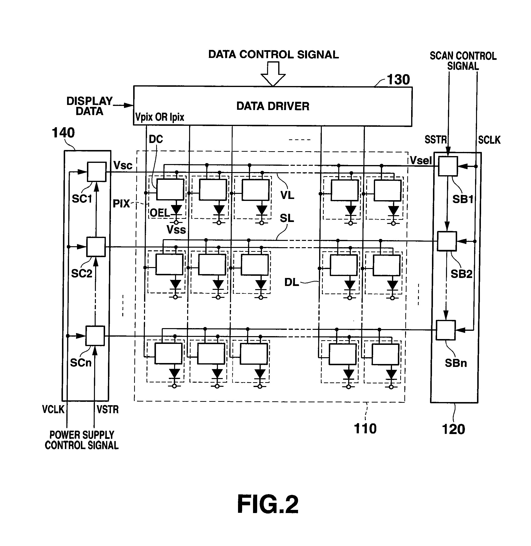 Display device and driving control method for the same