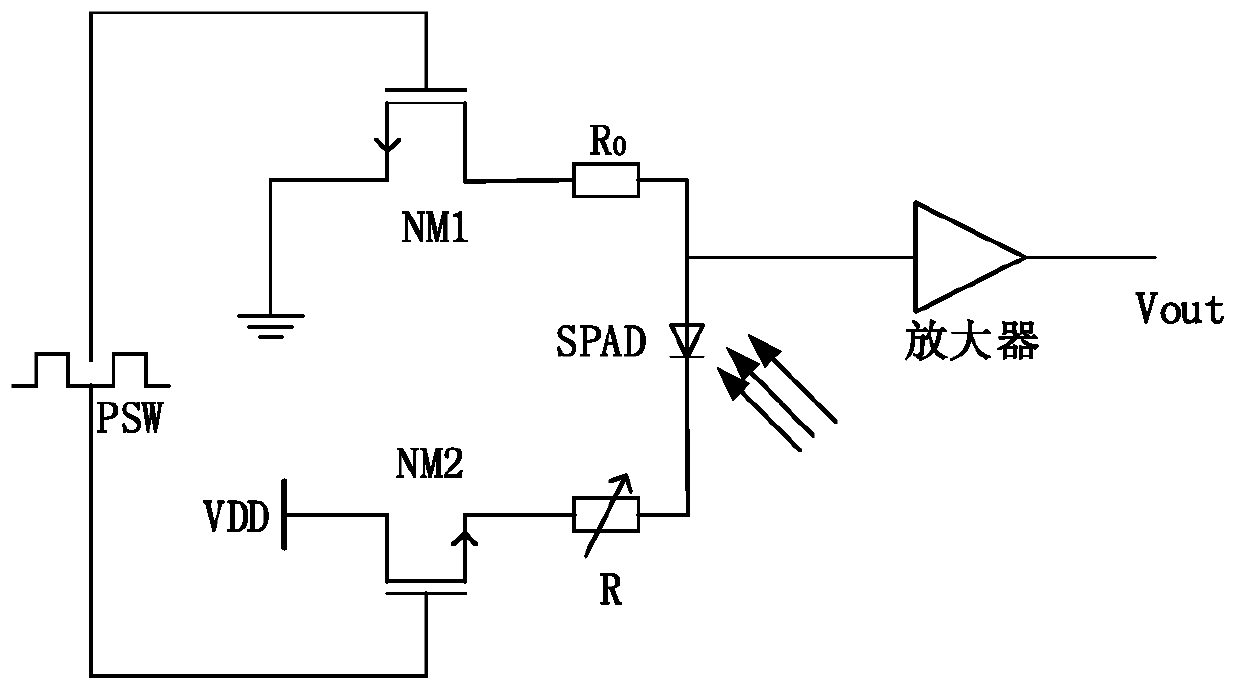 A Single Photon Quenching Circuit Based on FET