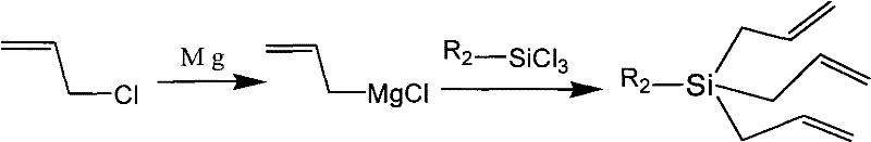 Silicon framework hyperbranched epoxy resin and preparation method thereof