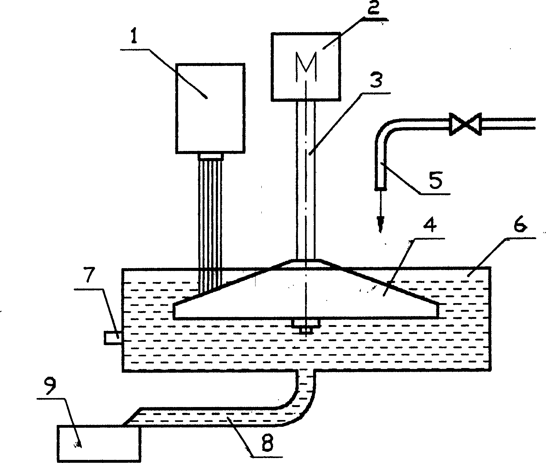 Method of pelletizing high temperature alloy liquid