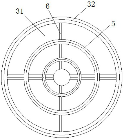 Counter-rotating secondary fan silencing system