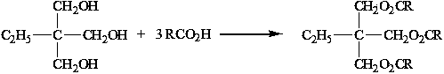 Method for preparing low-acid-value trimethylolpropane trioleate