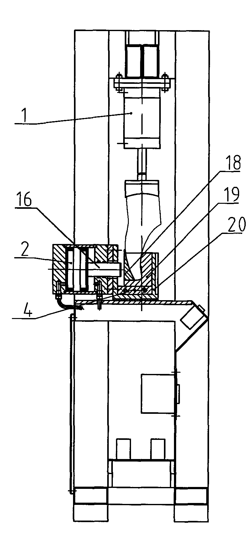 Shoe-shaped one-step extrusion, ironing and shaping process and special equipment thereof