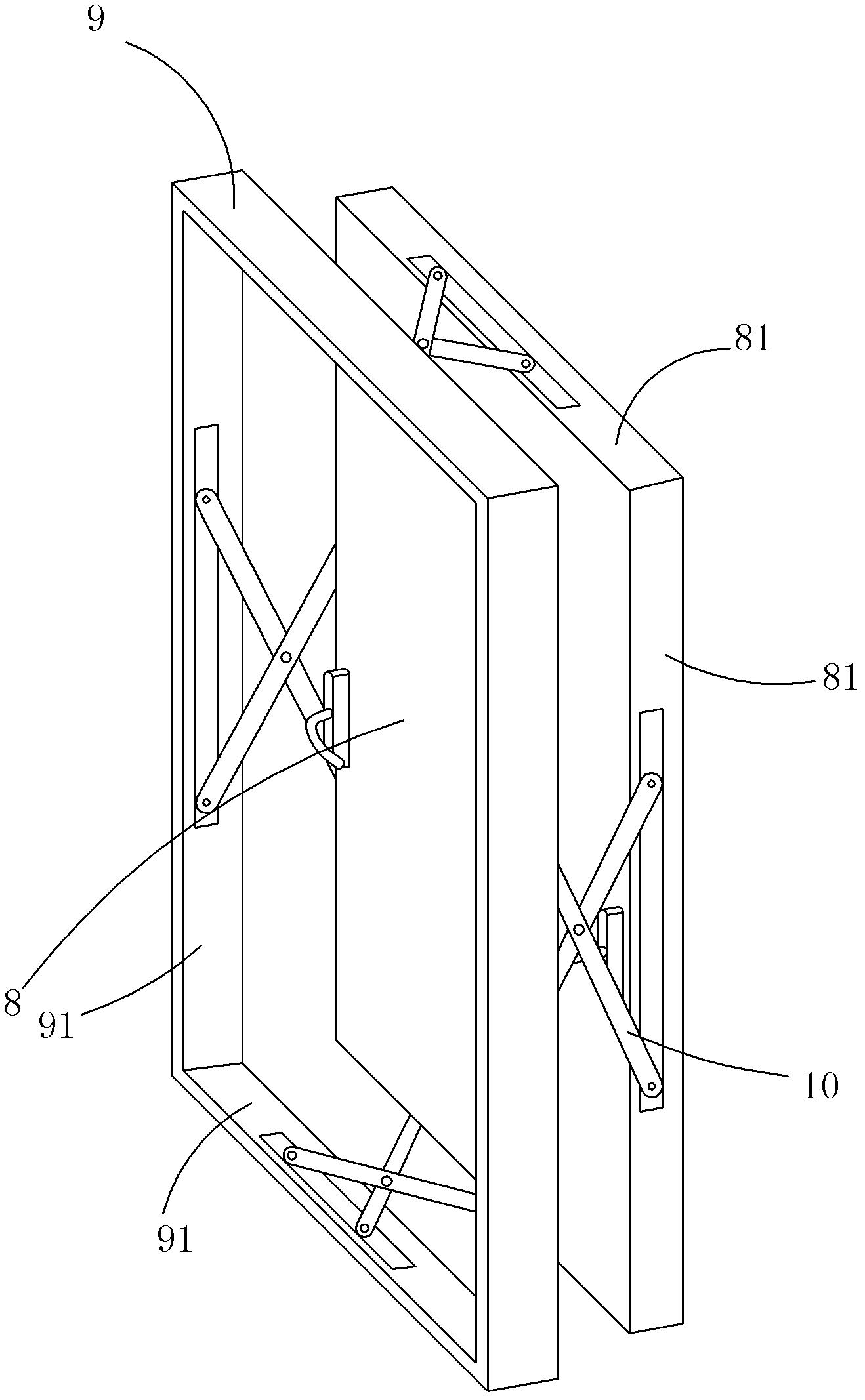 Anti-pinch system of household electric window and achieving method thereof