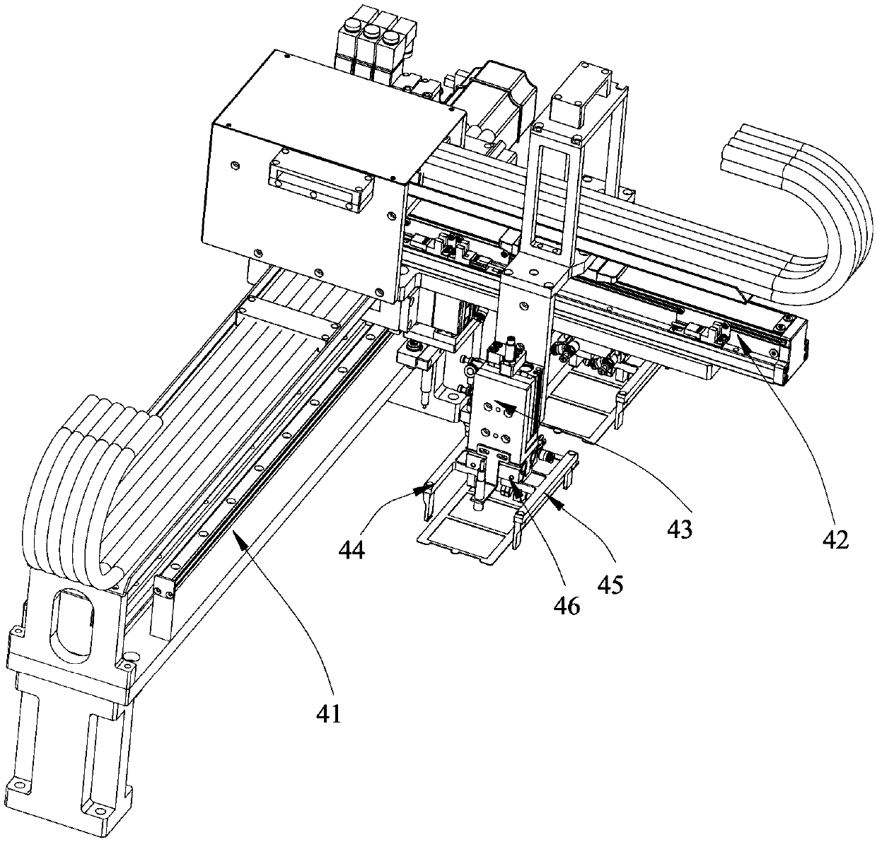 Chip gold wire detector