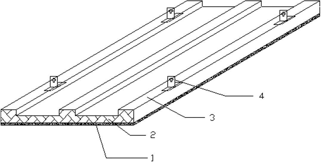 Fiber reinforcing times force stone decoration product and production method thereof