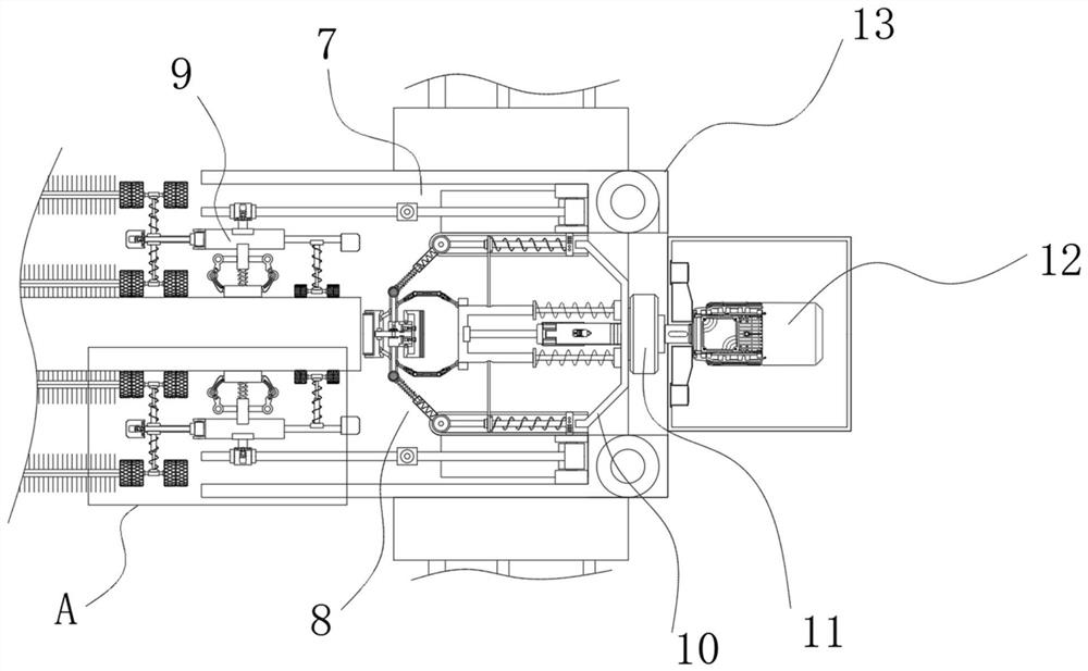 A high-efficiency lifting device for lifting building panels