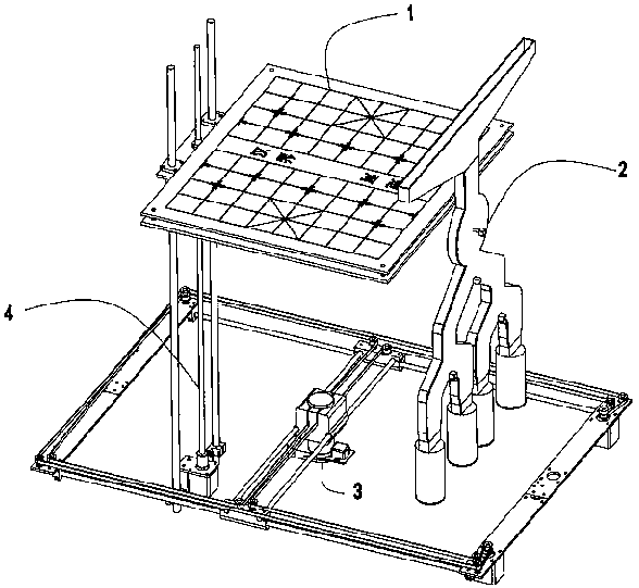 Automatic arranging device