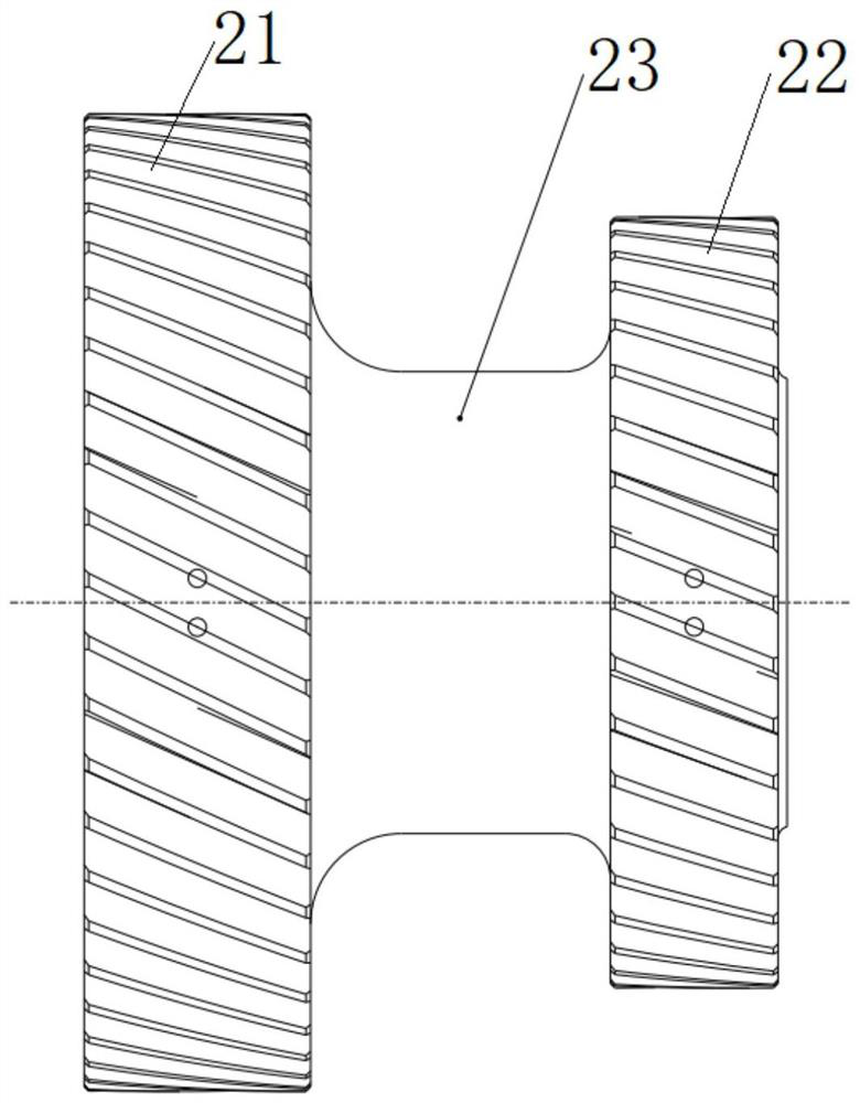 Intermediate shaft assembly, gearbox, vehicle and assembling method of intermediate shaft assembly
