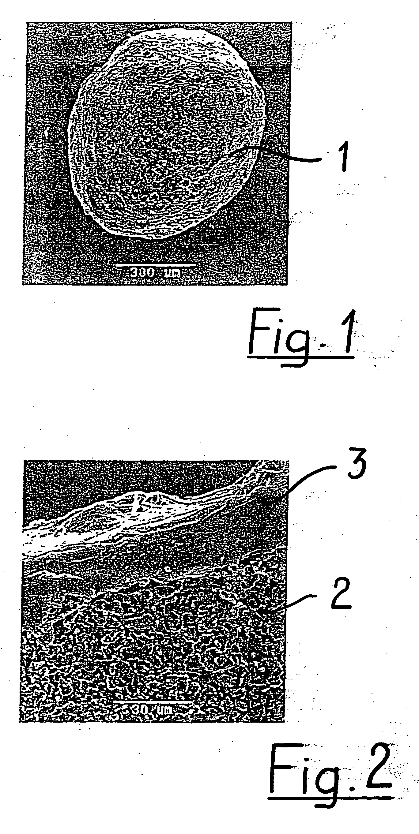 Porous biocompatible implant material and method for its fabrication