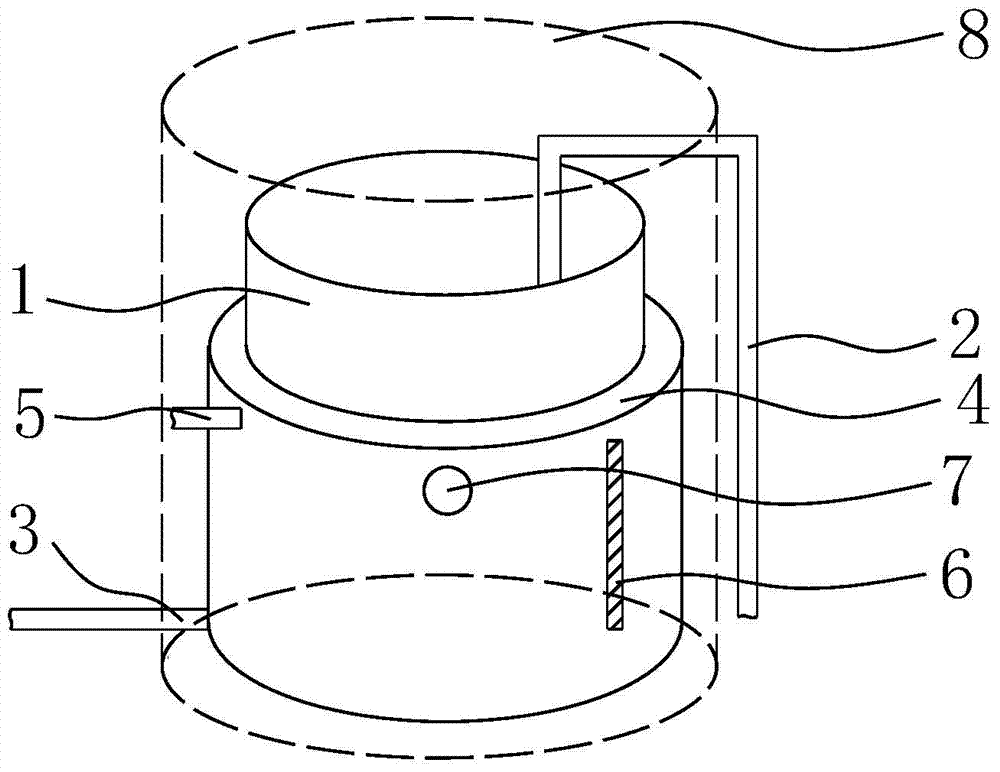 Asphalt preheating storage device