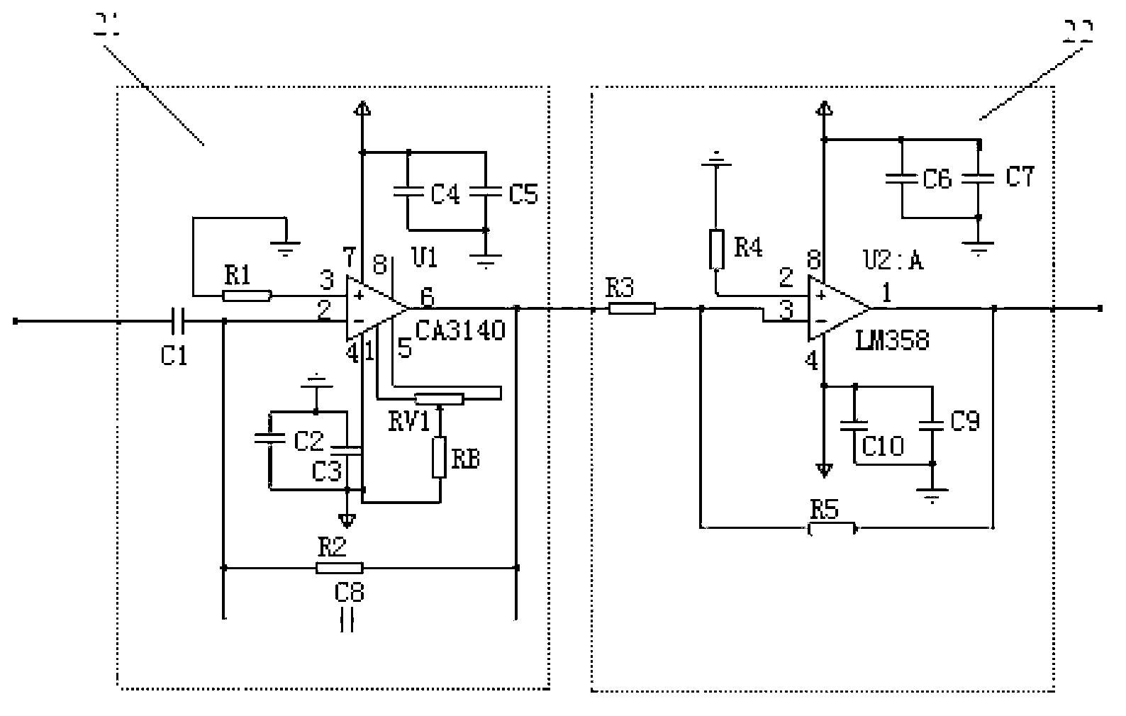 Device for testing kinetic energy of spraying water drop