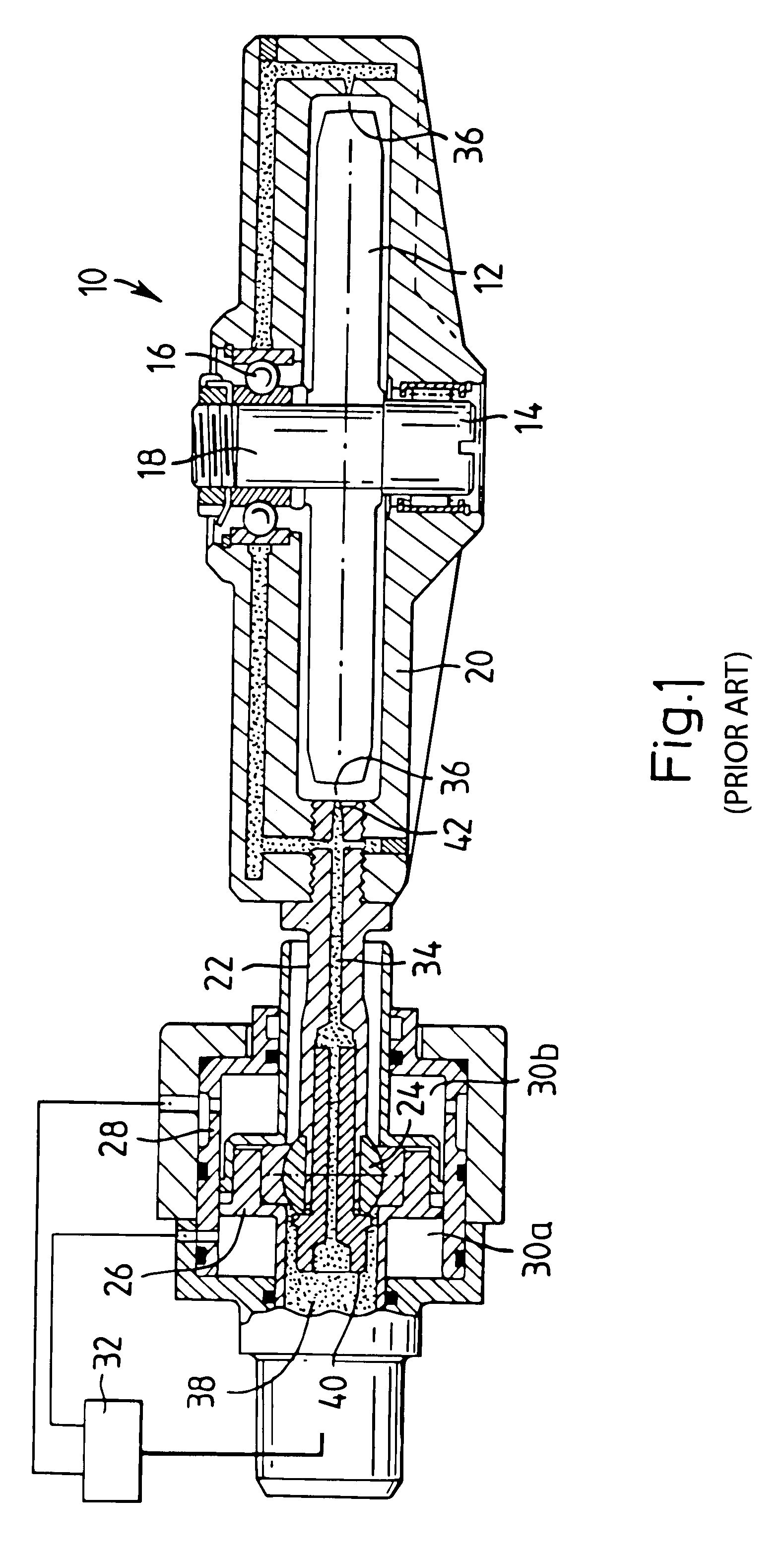 Cooling fluid supply to hydraulically actuated rollers in a continuously-variable-ratio transmission