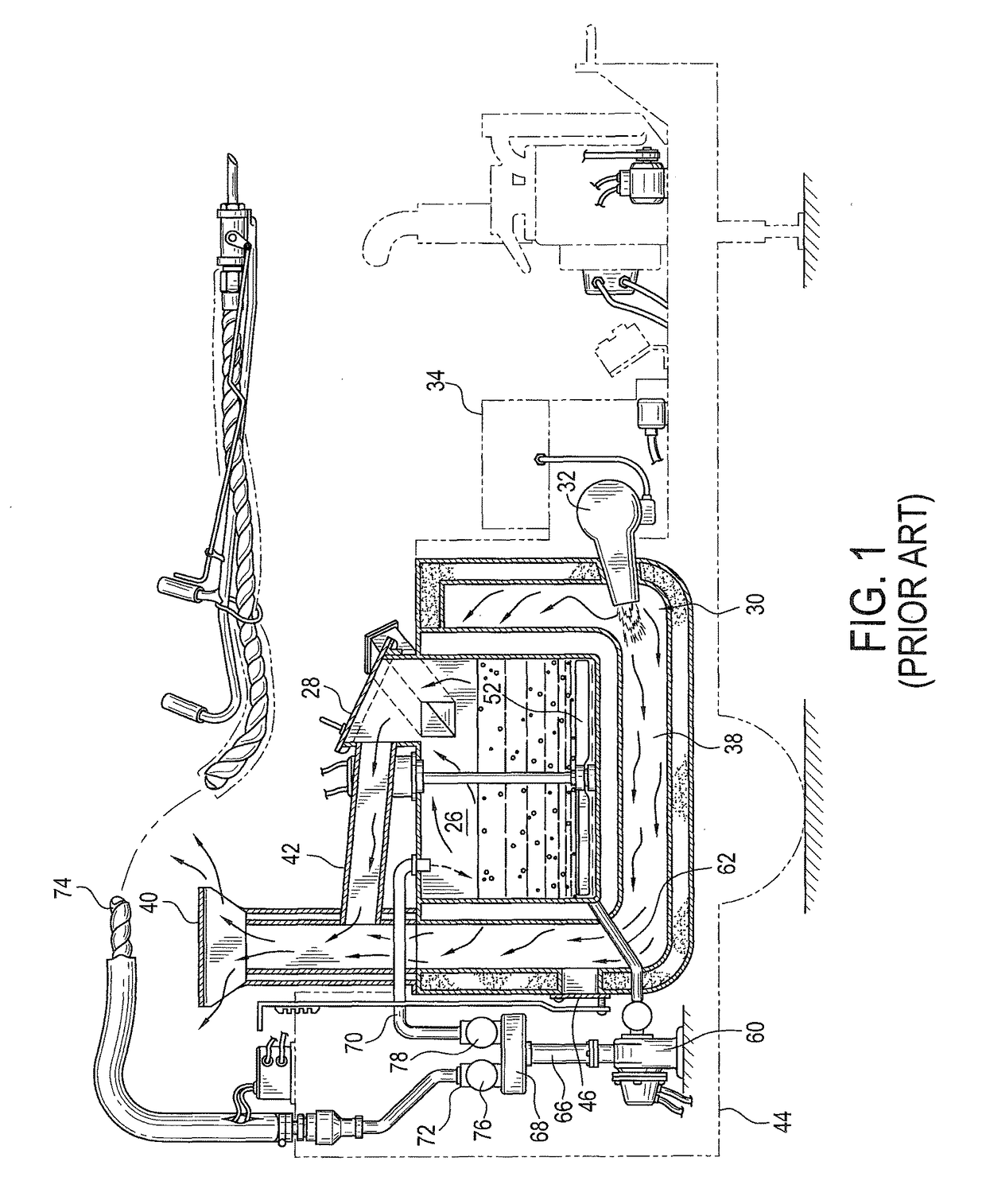 Integral melter and pump system for the application of bituminous adhesives and highway crack-sealing materials, and a method of making the same