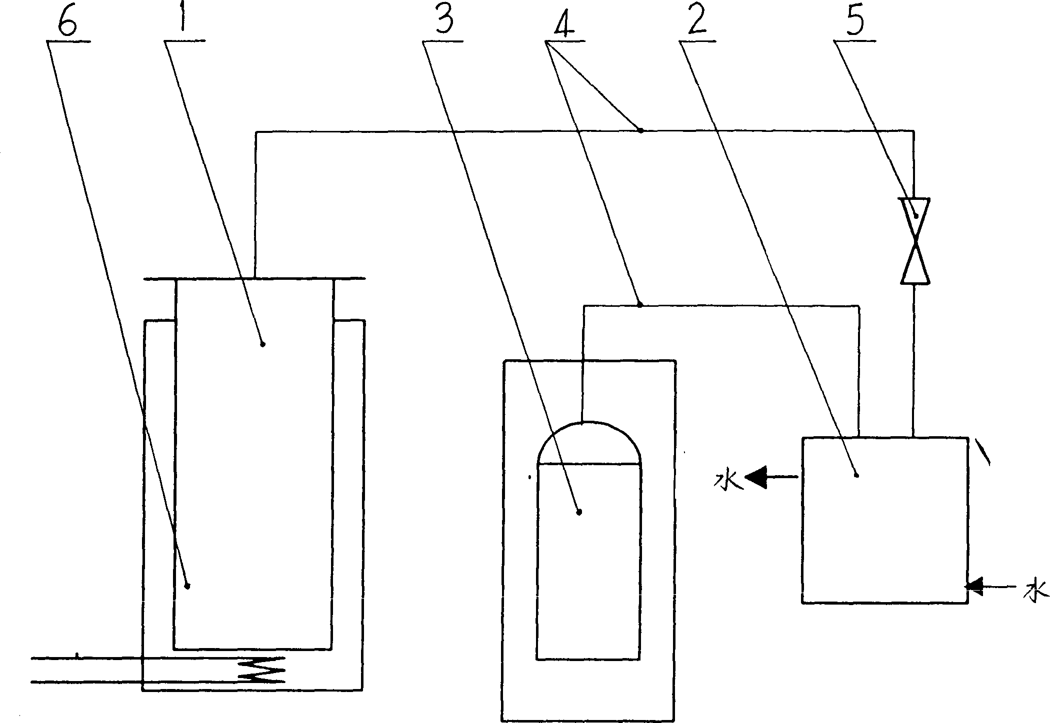 Adsorption and absorption coupling refrigerating appts.