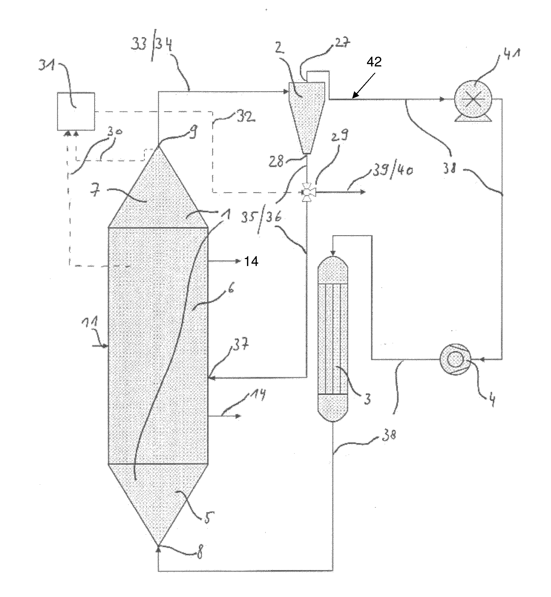 Reactor assembly and method for polymerization of olefins