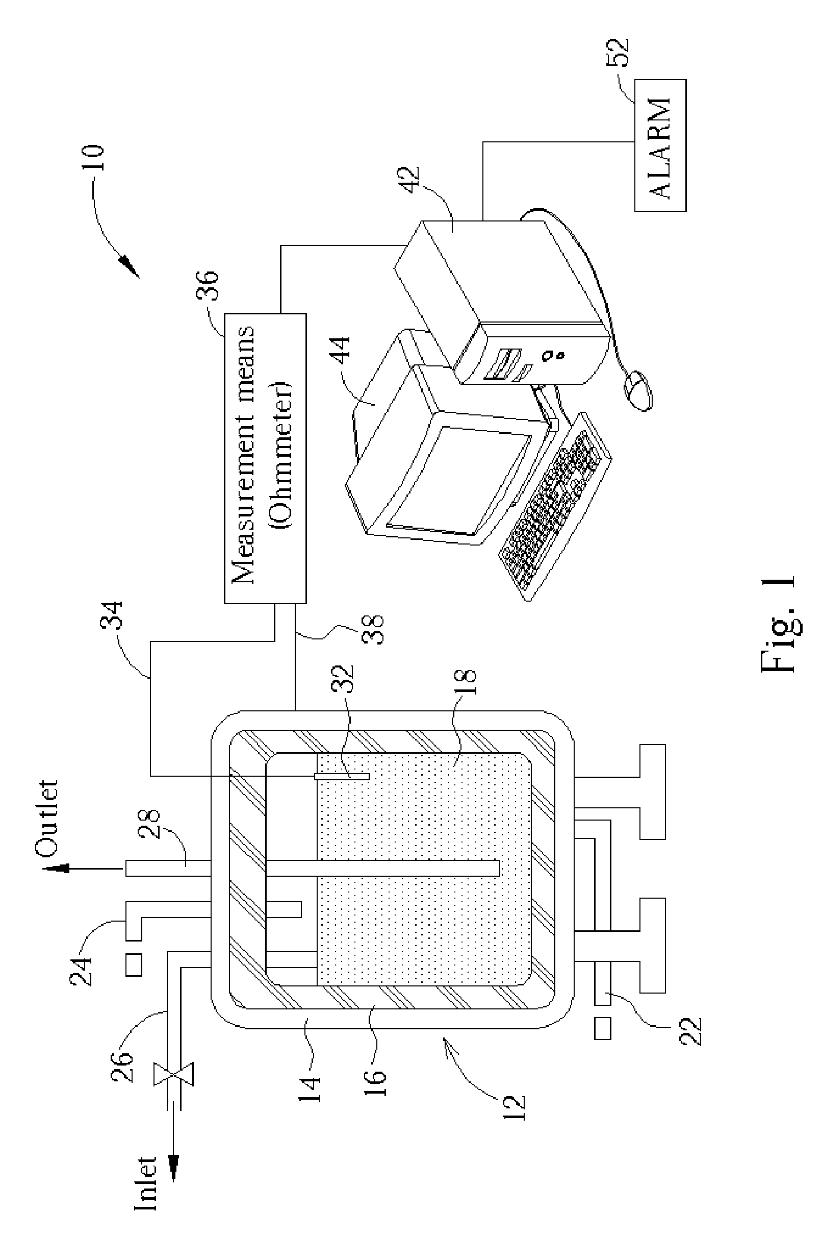 In-situ corrosion controlling system for chemical vessels or tanks