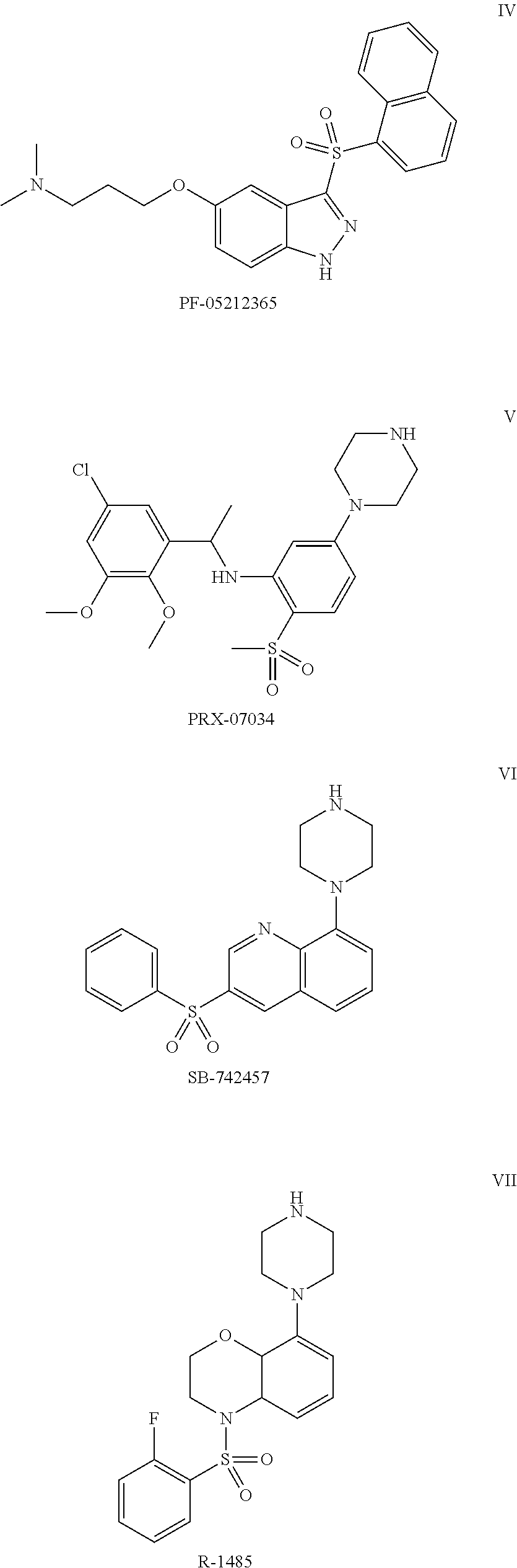 Pyrroloquinoline derivatives as 5-HT<sub>6 </sub>antagonists, preparation method and use thereof