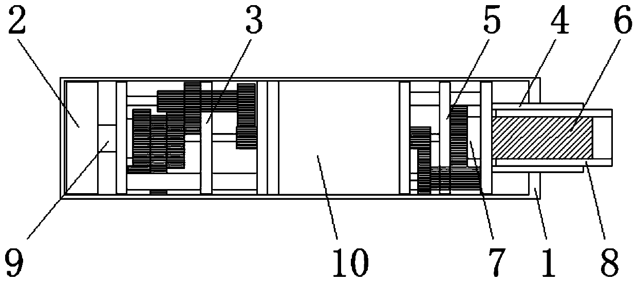 Small-size linear driver with location feedback