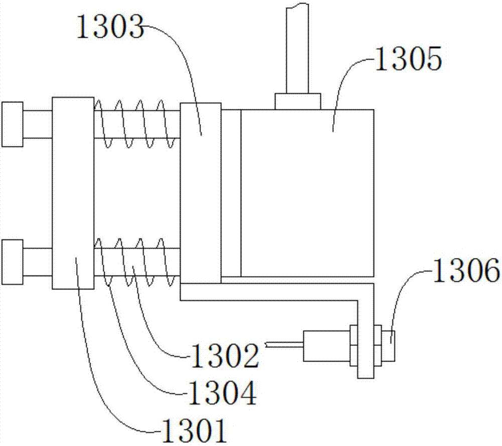 Fixed-length cutting-off device for sealwort