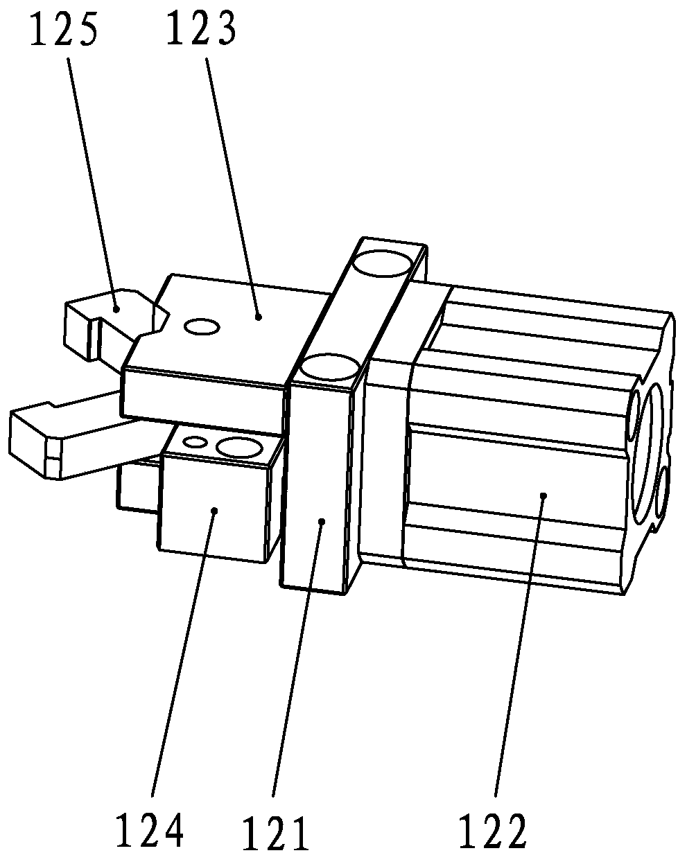 5G communication filter cover plate quick-positioning and interchanging tool