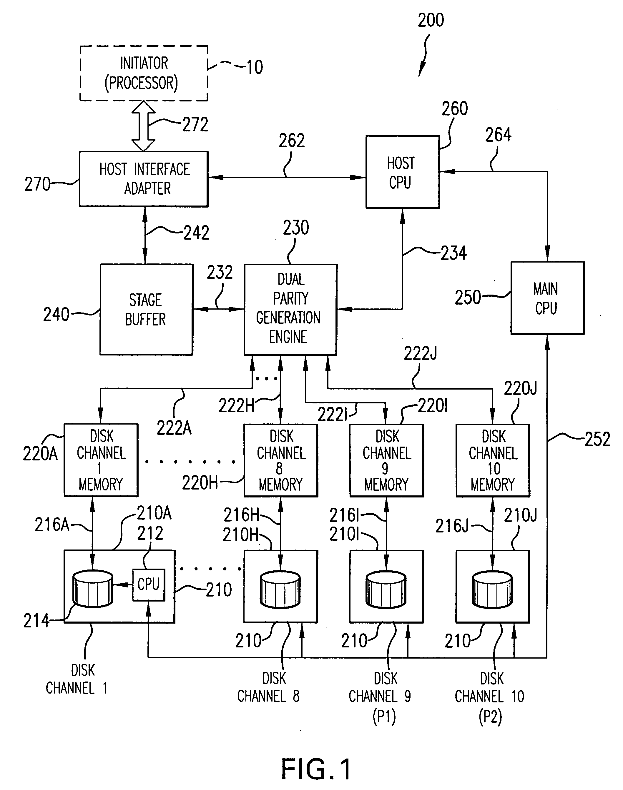 Method for reducing latency in a raid memory system while maintaining data integrity
