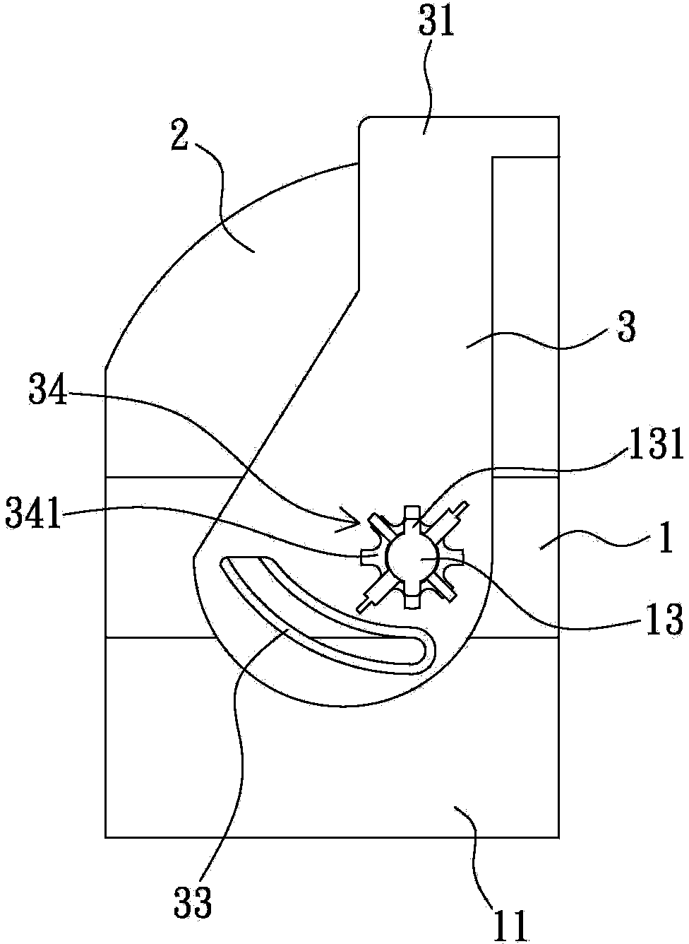 Electric connector and locking structure thereof