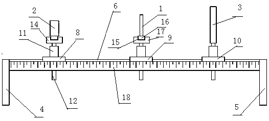 Convex glass multi-dimensional movable imaging experiment equipment and using method thereof