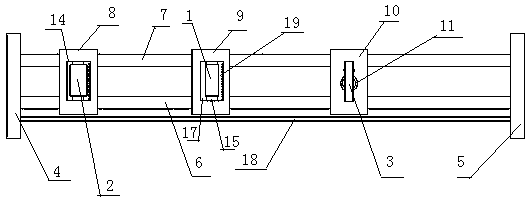 Convex glass multi-dimensional movable imaging experiment equipment and using method thereof