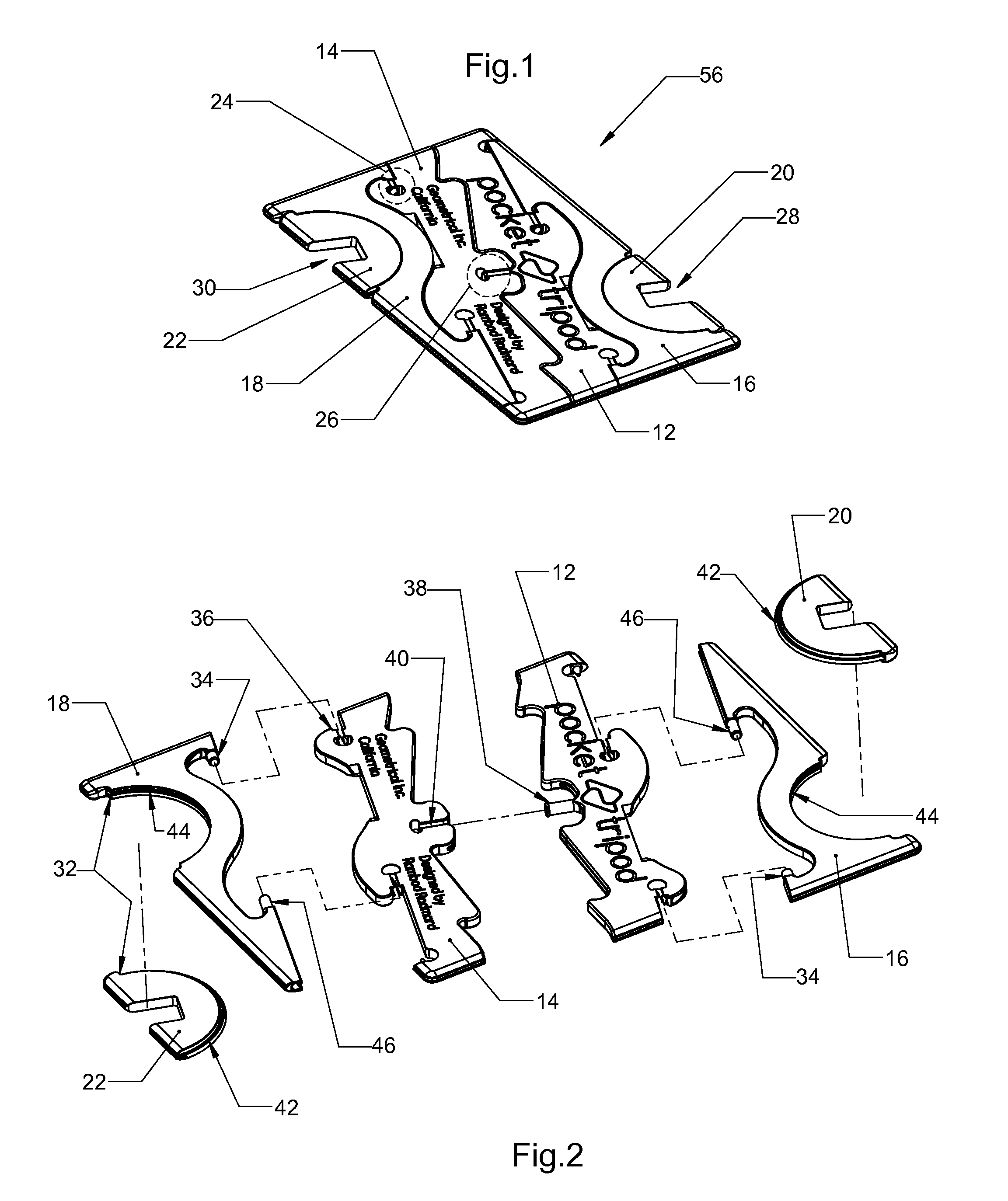 Apparatus to support portable electronic devices and other devices or objects