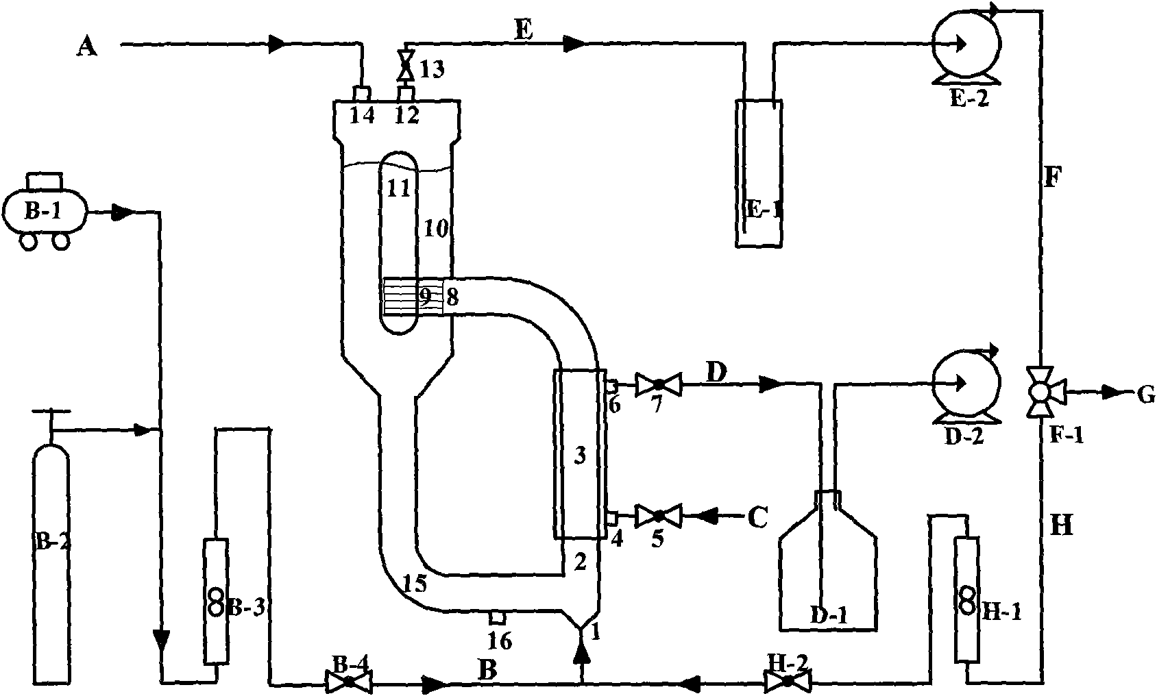 External loop air lift type membrane bioreactor